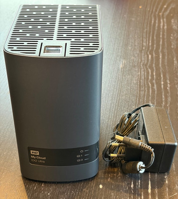 Western Digital My Cloud EX2 Ultra 8TB (2x 4TB) NAS - Schwarz