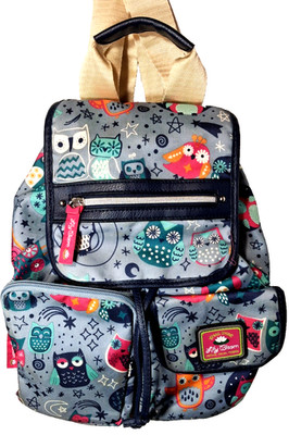 LILY BLOOM Green Living OWLS  BACKBACK-Medium Size. Good condition