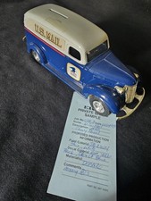 ERTL Private Brand Sample 1938 Chevy Panel U.S. Mail Coin Bank Prototype Rare