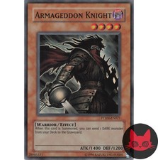 Yugioh Armageddon Ritter PTDN-DE021 Super Rare LP