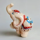 New ListingFenton Art Glass Burmese glass elephant figurine
