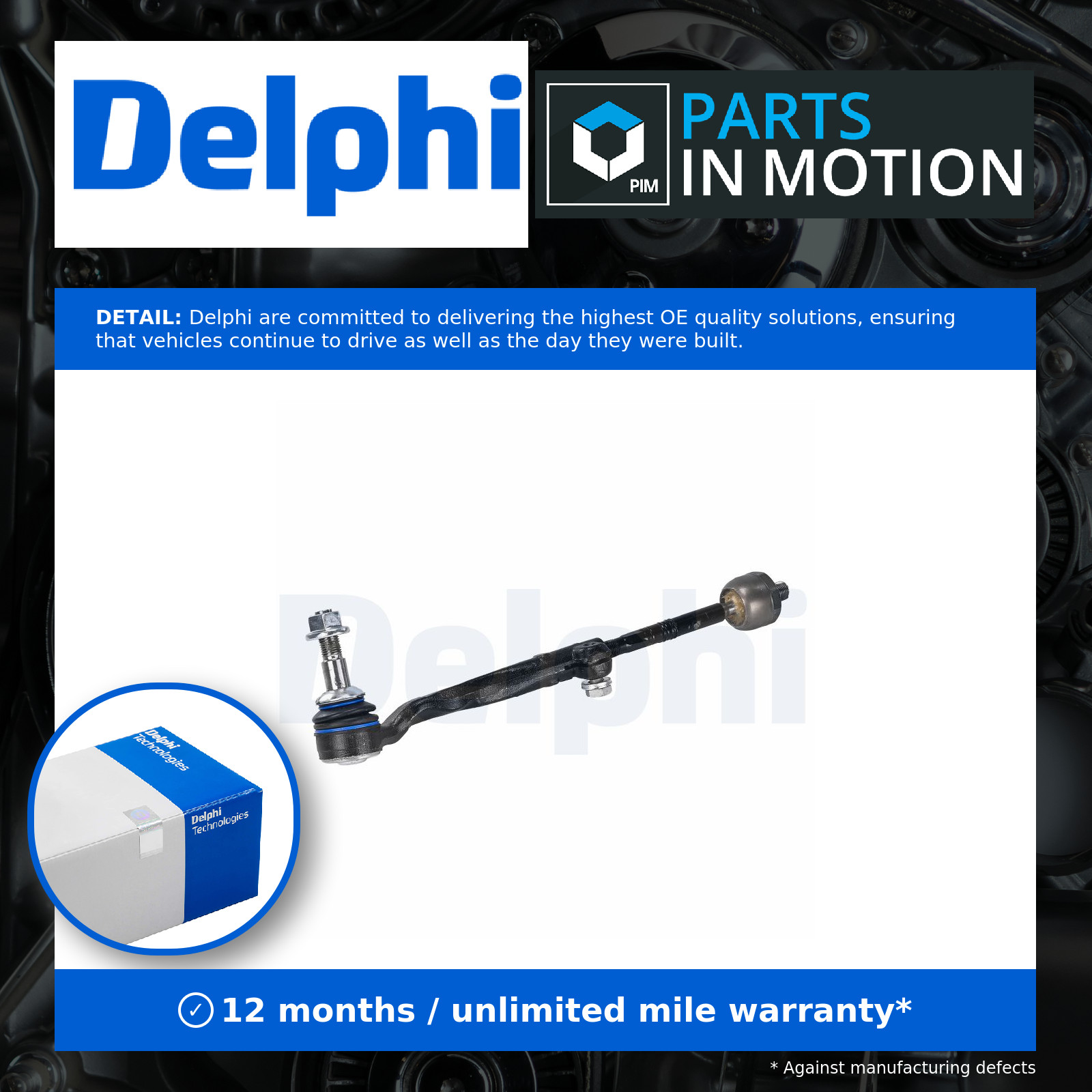 Steering Rod Assembly TL2102 Delphi 32106868689 32106869537 Quality Guaranteed