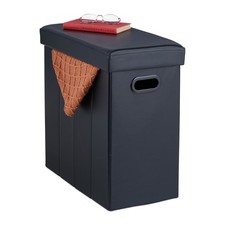 Sitzhocker Sitztruhe Falthocker Stauraumhocker Polsterhocker faltbar 150 kg