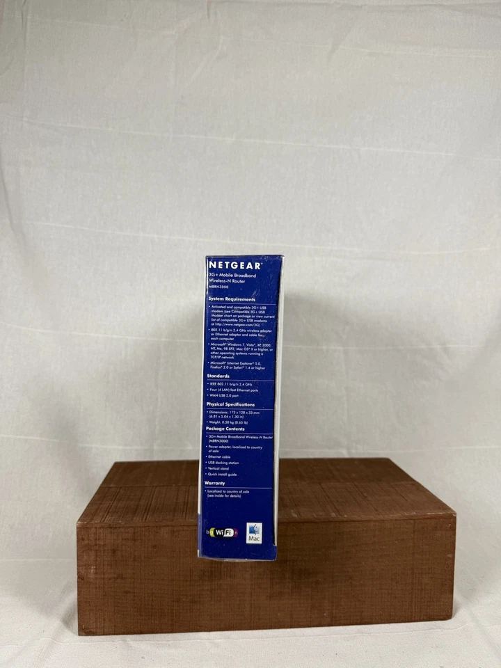 Netgear MBRN3000 3G+ UMTS Mobile Broadband Wireless-N Router NIB - Image 3 of 3