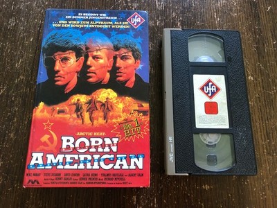 BORN AMERICAN (Arctic Heat) 1986 | UfA Video Hartbox VHS only | Mike Norris