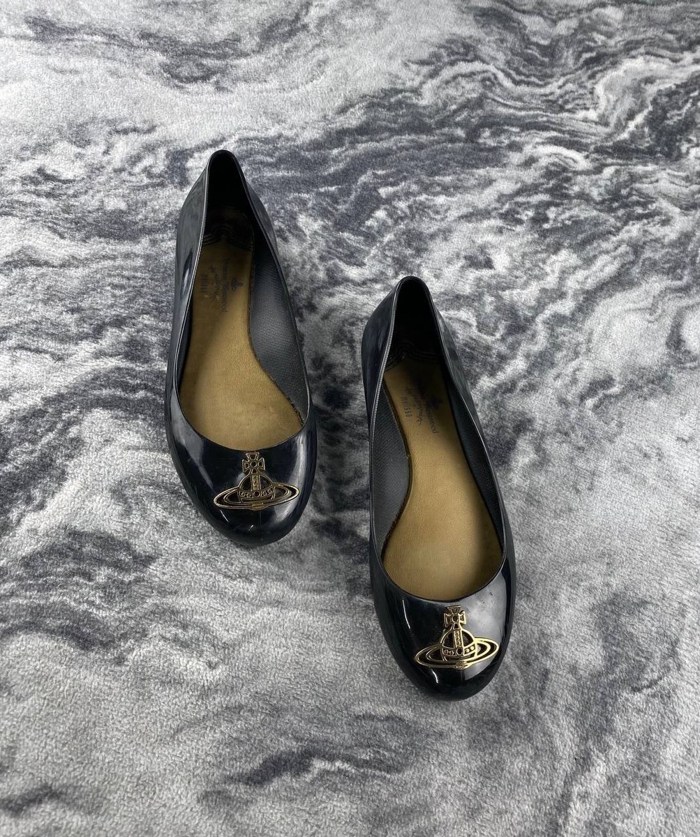 Vivienne Westwood Anglomania Melissa Ballet Flats Shoes Women Size