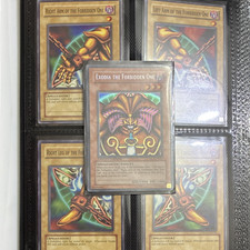 Yu-Gi-Oh Exodia the Forbidden One 5 Card Set - Spellcaster English