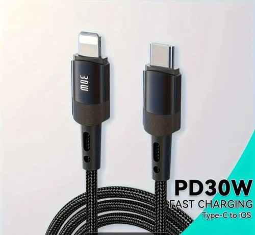 iPhone Charger Cable 14/13/12/11 Pro/Xs Max/Xr/Xs/X/8/7/Plus/6S/6/Se/Ipad/Mini - Picture 2 of 9