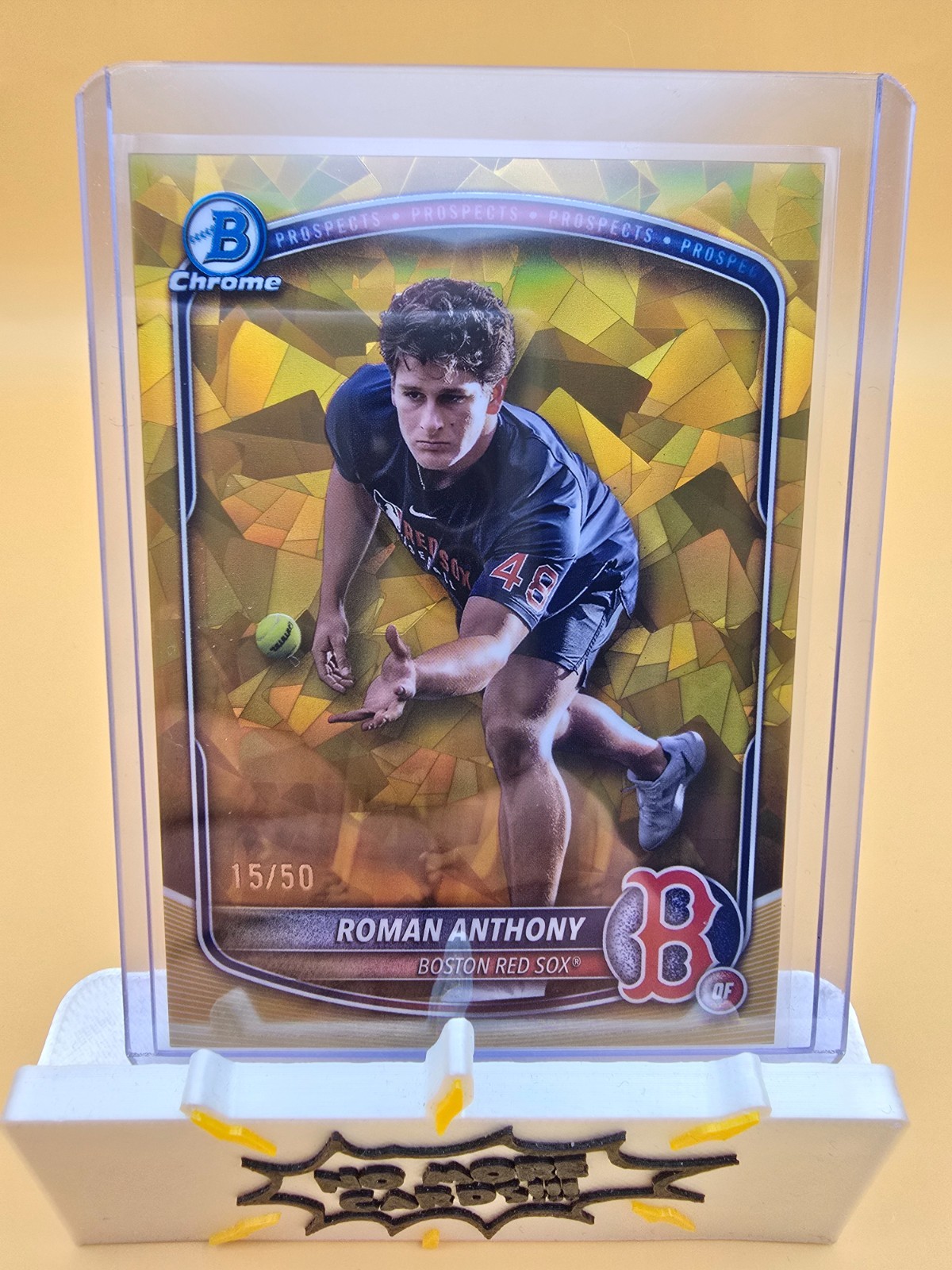 2025 Bowman Chrome Sapphire Roman Anthony Image Variation Gold /50