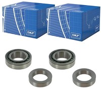 2X Skf RADLAGER-SATZ Hinten Passend FÜR Jeep Wrangler Links+Rechts | Vkba 7145