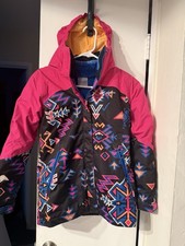 Columbia Girls Bugaboo 2 Interchange Jacket And Liner Size M 10-12