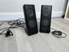 Logitech X-140 S-0264B 2.0 Channel Stereo Speakers Pair - Black