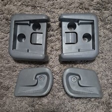 1996-2002 Toyota 4runner Cargo Cover Bracket And Hook Set 4 Pieces Gray