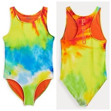 POLO RALPH LAUREN AUTHENTIC TODDLERS GIRLS BRAND NEW ORIGINAL SWIMSUIT Sz 4, NWT
