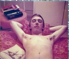 Vintage Foto männlicher Akt Kunst Fotografie ca. 1970-80er Original