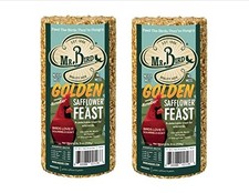 Mr. Bird Golden Safflower Feast Small Wild Bird Seed Cylinder 25 oz. 1, 2, 4,