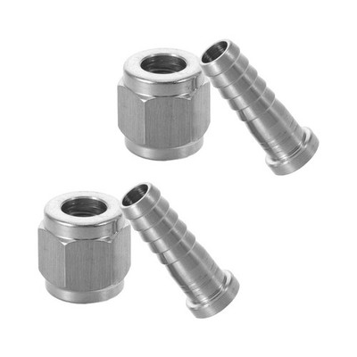 2Set Alloy Keg Coupler Conversion Kit Quick Disconnect Adapter for Home Brewing