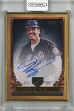 2023 Topps Gilded Collection Mike Piazza Gallery Gold Auto /10