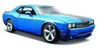 Maisto Modellauto Dodge Challenger SRT8 1:24 Metallic Blau Druckguss Sammlerauto