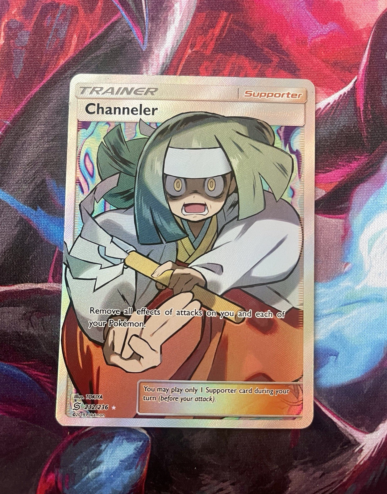 Channeler (Full Art) 232/236 Sm-Unified Minds Holo MP