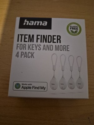 Hama Item Finder Apple Find My Schlüssel Finder Tracker iPhone NEU OVP. 4er Pack