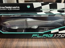 F.M jr FLAG 170 Rainbow Trout Swimbait Super Slow Sink 177mm/6.97in, Rare