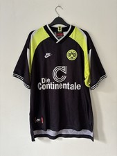 Original Borussia Dortmund Football Shirt BVB Nike Premier 1995/96 Away Men’s XL