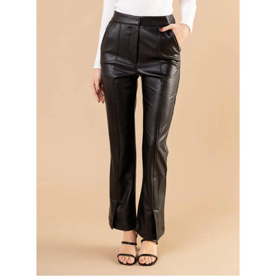 NEW NET Generation Love Revolve Linda Vegan Leather Front Slip Pants size 2