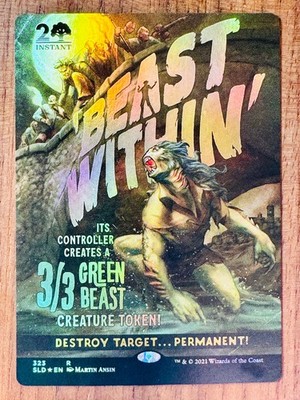 Beast Within' [Secret Lair Drop Series] MTG NM Foil