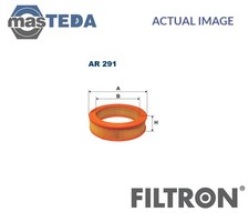 Image of AR291 ENGINE AIR FILTER ELEMENT FILTRON NEW OE REPLACEMENT