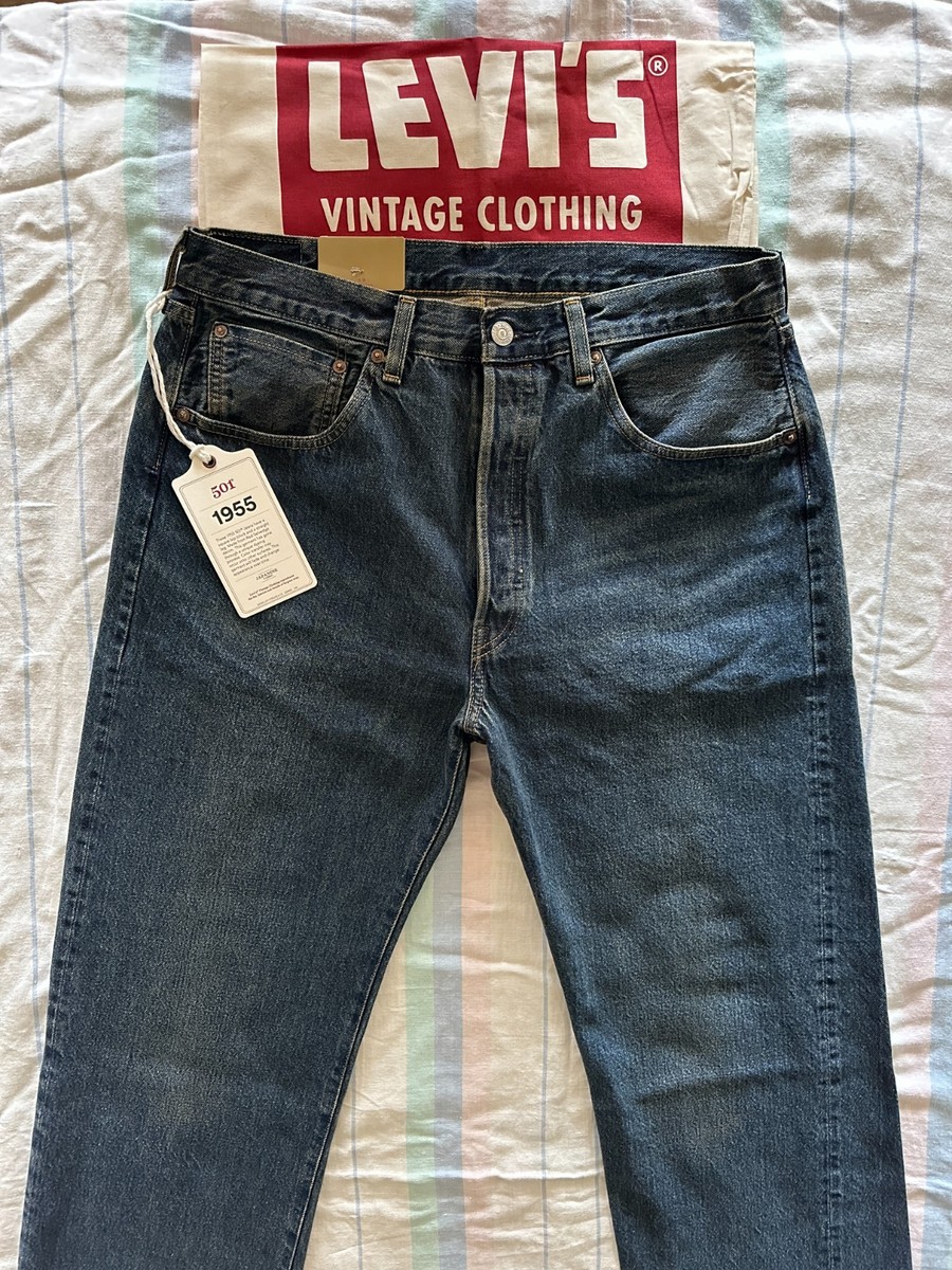 LEVI'S 1955 ® 501 xx LVC Vintage Clothing JAPANESE Pink Selvedge