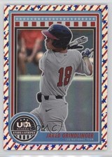 2025 Panini Stars and Stripes Stars & Stripes 30/50 Jared Grindlinger #2 0j81