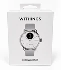 Withings ScanWatch 2 38mm White Silver Hybrid Smartwatch NEW Sealed
