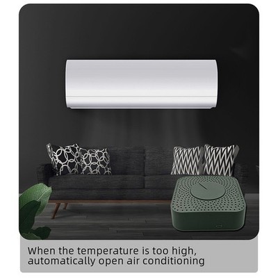 for Tuya Smart 5 in 1 Environmental Monitor Temperature Humidity Gas Sensor