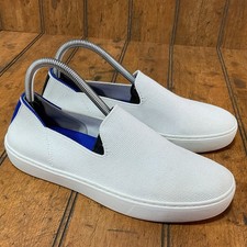 Rothy's The Original Slip On Sneaker Knit Women's Shoe Size 8 White