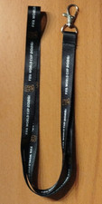 FIFA World Cup 2026 Schl&uuml;sselband/Lanyard schwarz mit Karabiner.