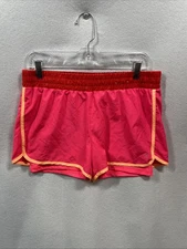 Xersion Women's Size Large Pink Nylon Running Shorts