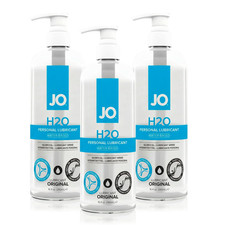 System Jo H2O Water Based Personal Lubricant 16oz Pack of 3