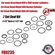 2x F80235 Replacement Seal Kit For Great Bend 800 & 900 Loader cylinders USA