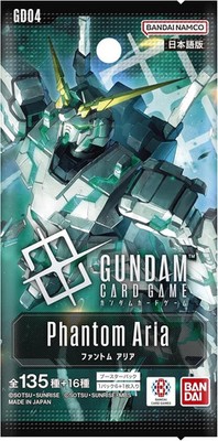 Gundam Card Game Phantom Aria Booster Box GD04 Japanese Factory