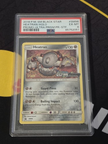 Heatran graded PSA 6 for sale on eBay