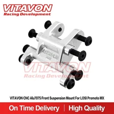 VTNPROM058 FRONT SUSPENSION MOUNT FOR PROMOTO MX SILVER