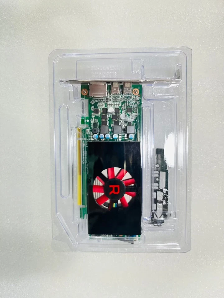 AMD Radeon RX 550 RX550 4GB GDDR5 PCIe DP 2 x Mini DP Graphics Card 6J78X - Image 3 of 4