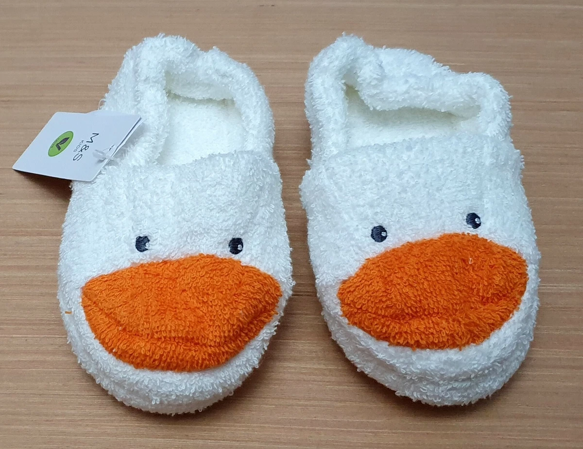 Marks and spencer baby slippers sale