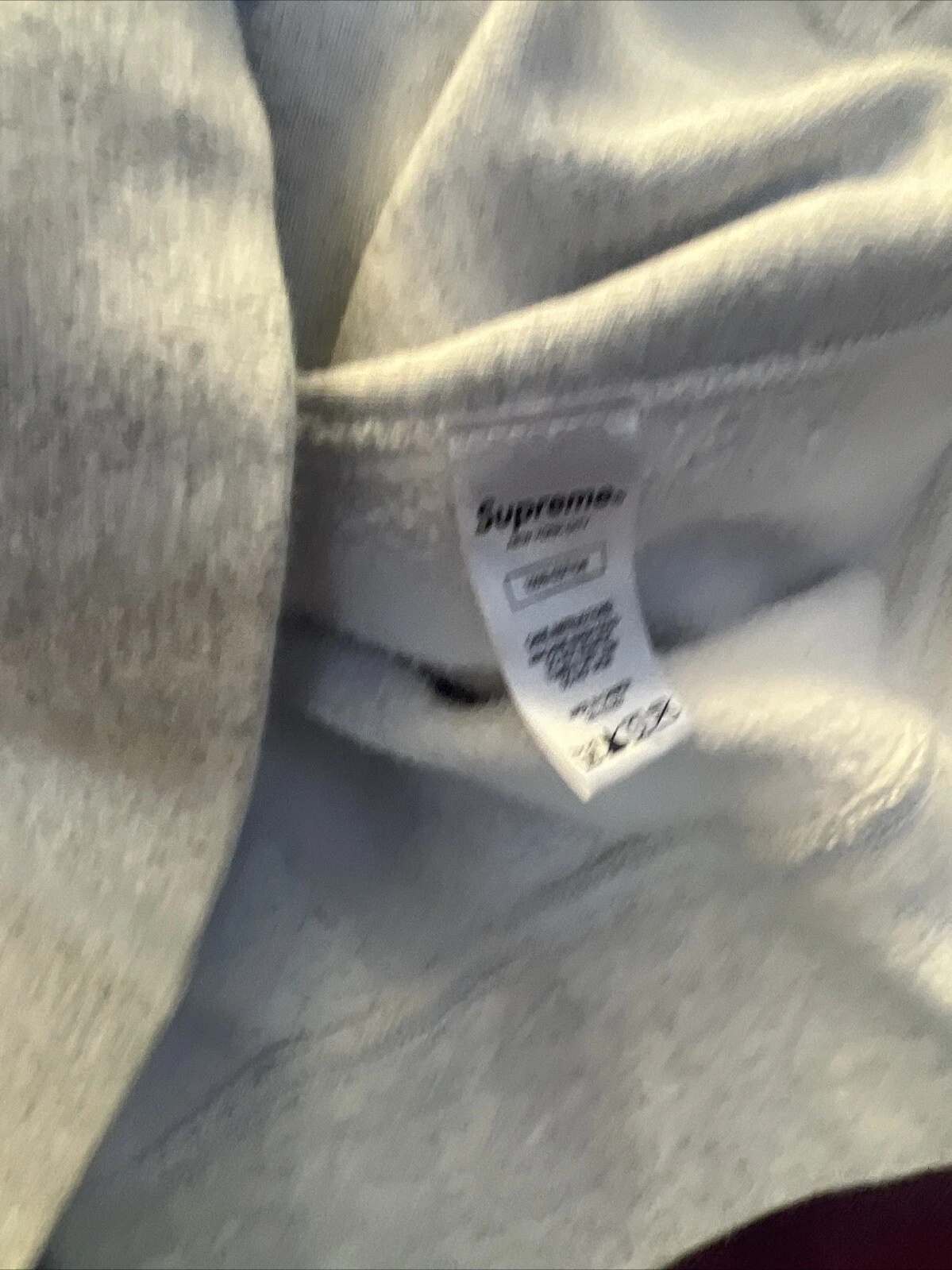 Felpa con cappuccio Supreme Know Thyself (grigio) taglia small in perfette condizioni