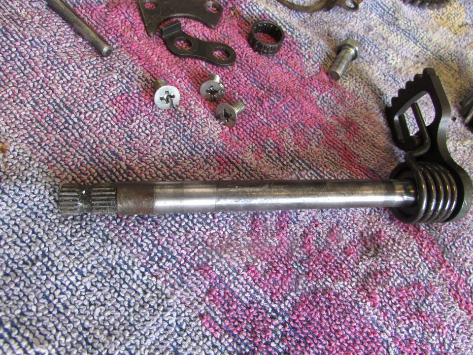 Suzuki DR125 1988 transmisión completa conjunto Tranny Foto 4 de 4