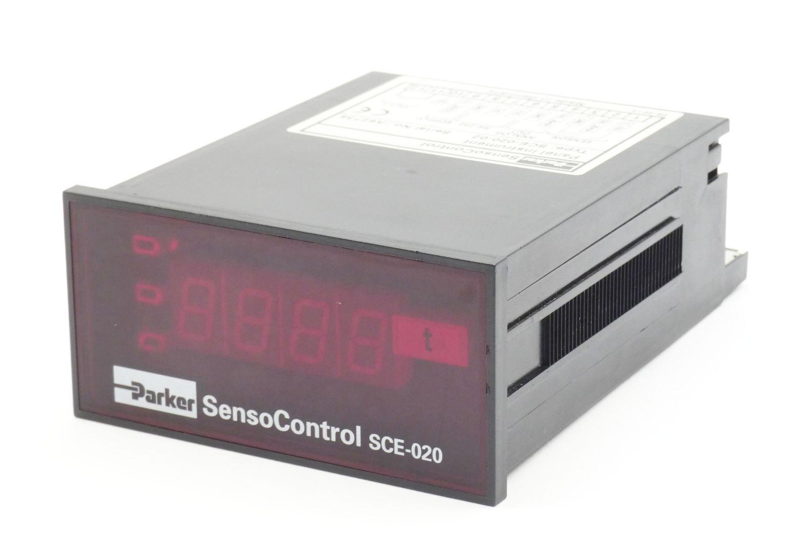 Parker SensoControl SCE-020 SCE-020-02 SCE02002 Panel Instrument -used-