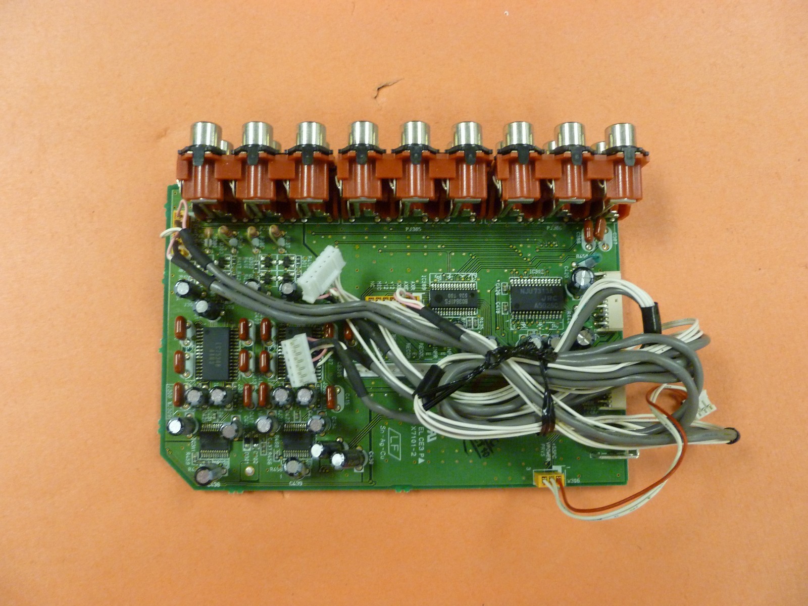 YAMAHA RECEIVER AUDIO AV BOARD X71012 FROM HTR5990 eBay