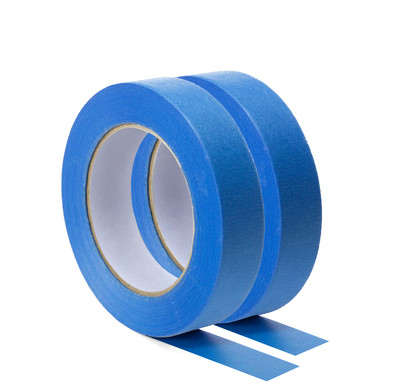  7-Rollen-UV-beständig-blau-Maler-reinigen-abziehen-maskieren*Band-25mm-x-50M 