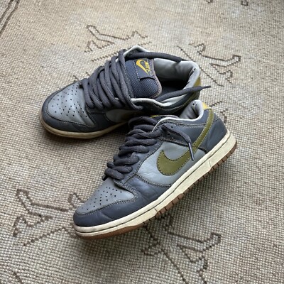 Nike Pro B 2002 Dunk Graphite Größe Uk 4 Getragener Zustand Selten Nike Sb